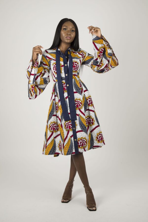 Sewa Shirtdress Midi Length Shirt Dress