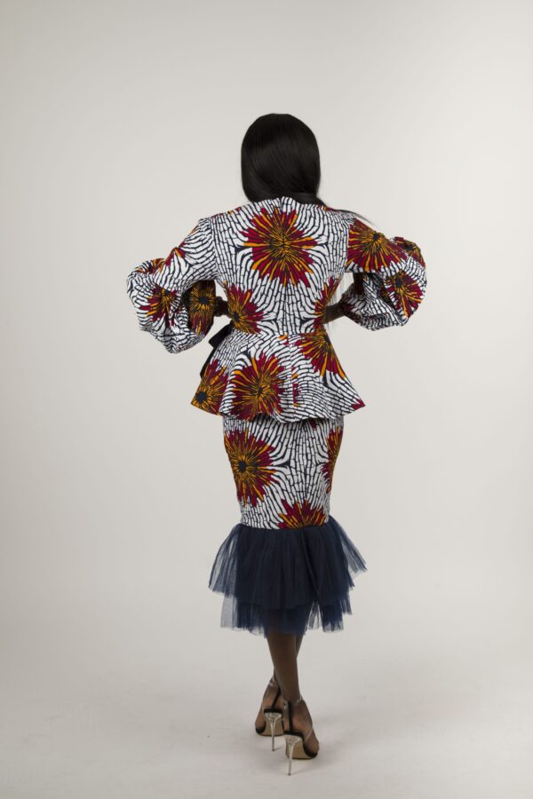 Shalewa Skirt and Peplum Top Set - Image 3
