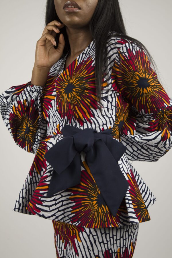 Shalewa Skirt and Peplum Top Set - Image 4